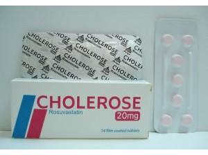 CHOLEROSE 20 MG 21 TAB