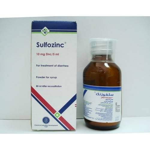 SULFOZINC 10 MG 5 ML 80 ML SYRUP