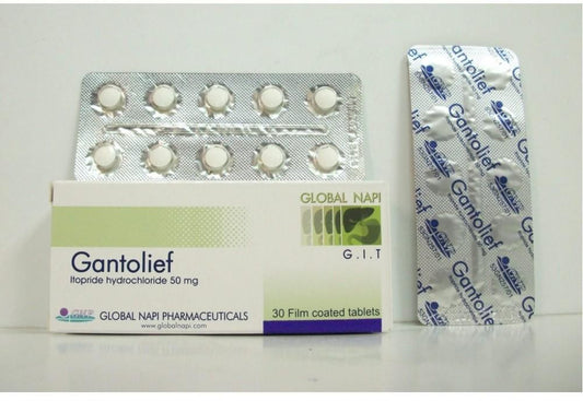 GANTOLIEF 50 MG 30 TAB