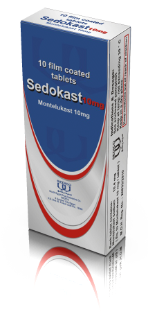 SEDOKAST 10 MG 10 TAB