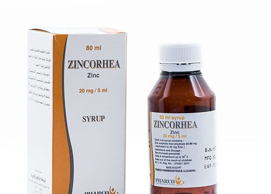 Zincorhea Syrup 80 Ml
