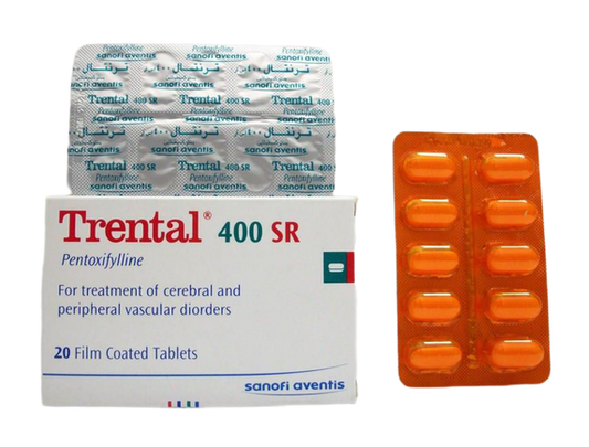 TRENTAL - SR - 400 MG 20 TAB