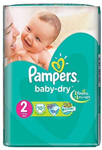 PAMPERS (2) MINI (3-6KG) 10PCS مينى