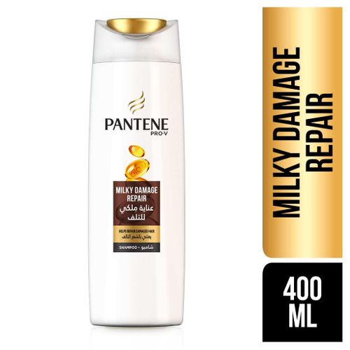 PANTENE SHAMPOO MILKY DAMAGE 400ML عرض 48ج