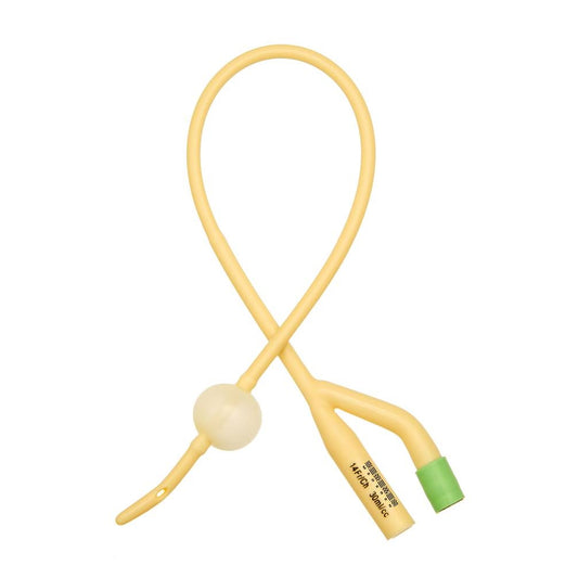 FOLEY LATEX CATHETER قسطرة فولى 2 شعبة مقاس 8
