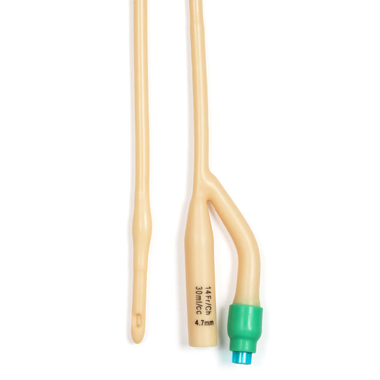 FOLEY LATEX CATHETER قسطرة فولى 2 شعبة مقاس 14