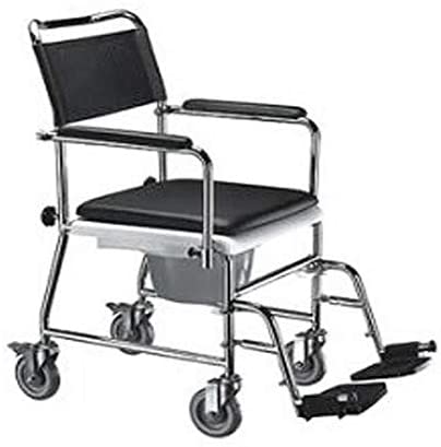 Small wheeled bathroom chair