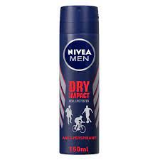 بخاخ مزيل العرق نيفيا (تأثير جاف) للرجال والنساء 150 مل