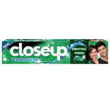CLOSE UP MENTHOL FRESH 100ML معجون أخضر