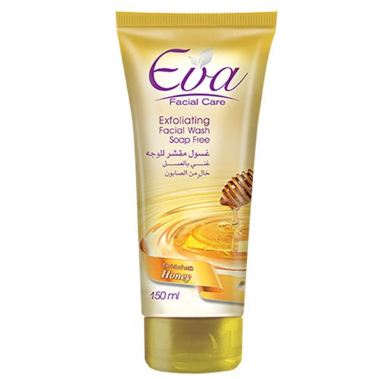 غسول الوجه المقشر إيفا (عسل) 150 مل