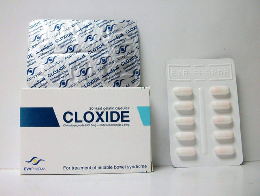 CLOXIDE 30 CAPSULES