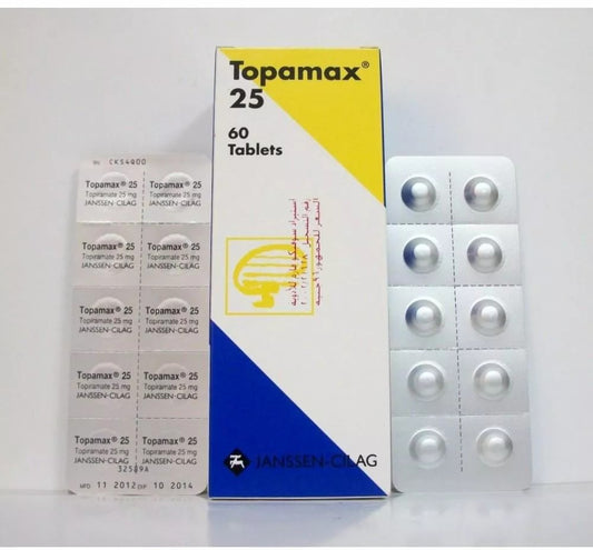 TOPAMAX 25MG 60TAB