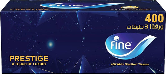 Fine Prestige Box 400 Tissues منديل علب