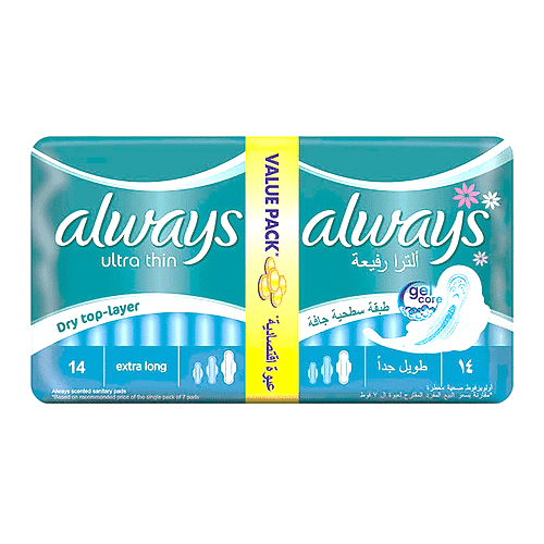 ألويز - فوط صحية رفيعة للغاية وطويلة للغاية - 14 فوطة صحية (5289)