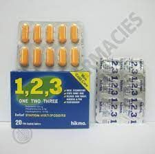 ONE TWO THREE 1 2 3 (COLD - FLU) 20TAB