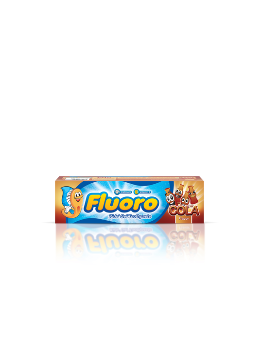 FLUORO KIDS GEL TOOTHPASTE (COLA FLAVOR)