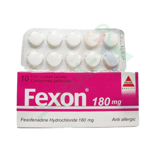 FEXON 180 MG 10 TAB