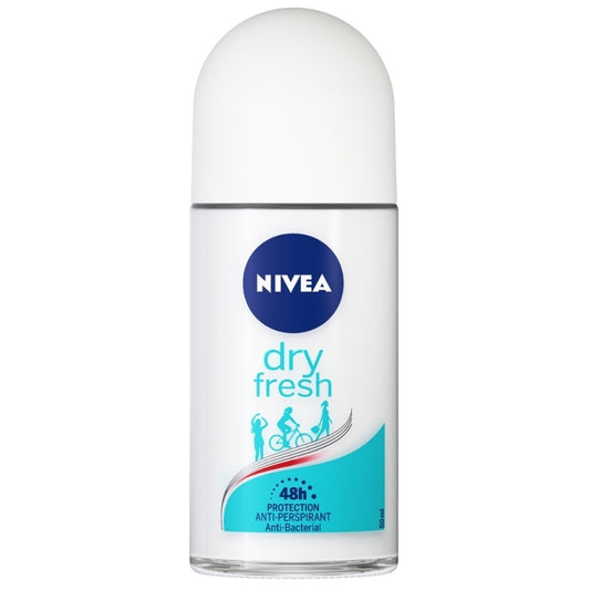 NIVEA DEOD ROLL ON (DRY FRESH) FOR/W 50ML خصم15
