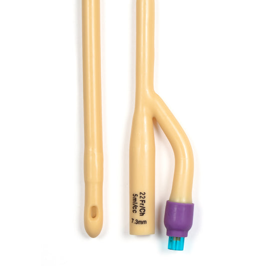 FOLEY SILICONE CATHETER قسطرة فولي سيليكون مقاس22