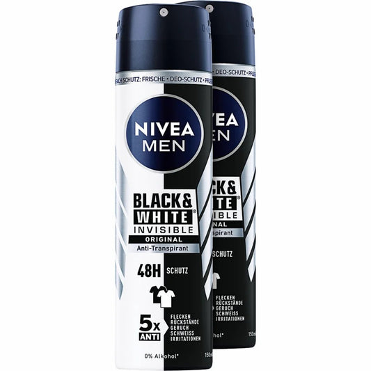 نيفيا سبراي للرجال (غير مرئي) 150 مل (1+1) خصم 25