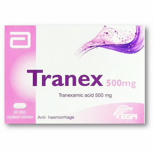 TRANEX 500MG 30 CAP
