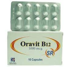 ORAVIT B12 SR 1000MG 30CAP