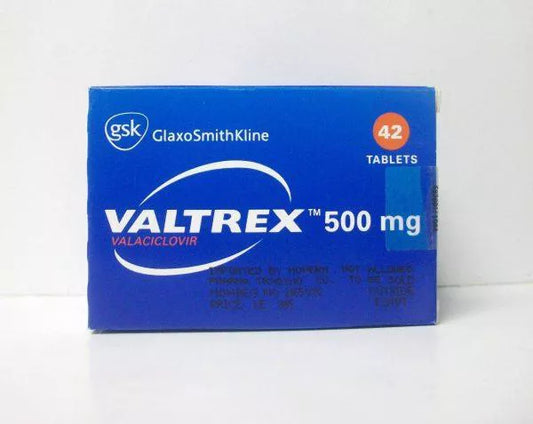 VALTREX 500 MG 42 TAB