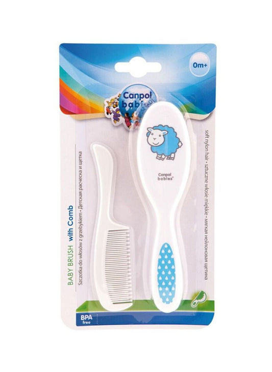 CANPOL BABIES BRUSH&COMB SOFT (2/417) فرشاه +مشط