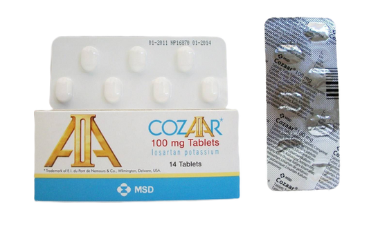 COZAAR 100 MG 14 TAB