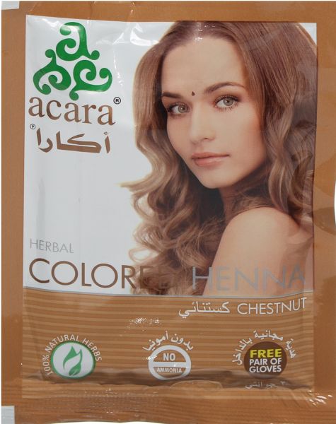 Acara Colored Henna (Chestnut)10Gm كستنائي