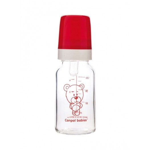 CANPOL BABIES GLASS BOTTLE 120ML (42/302)ببرونه