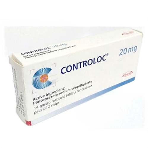 CONTROLOC 20 MG 14 TAB