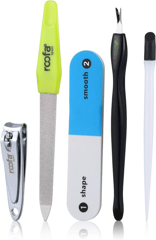 مجموعة مانيكير روفا ميني 5 قطع (003TC) مجموعة مانيكير 5 ق