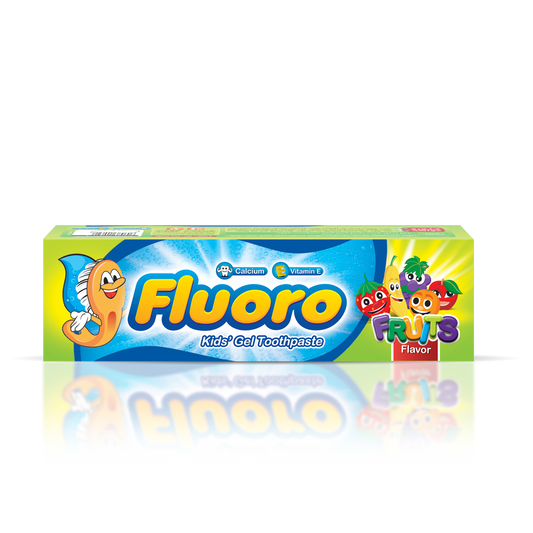 FLUORO KIDS GEL TOOTHPASTE (FRUIT FLAVOR)