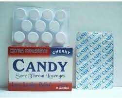 CANDY CHERRY 24 LOZENGES