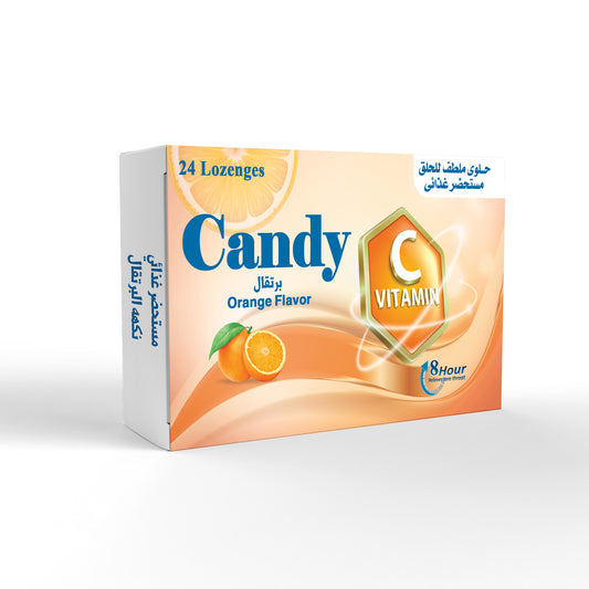 Candy Orange 24 Lozenges