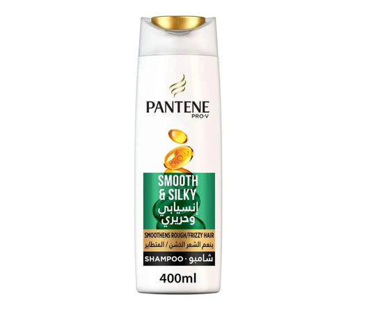 PANTENE SHAMPOO SMOOTH & SILKY 400MLأنسيابي وحريري