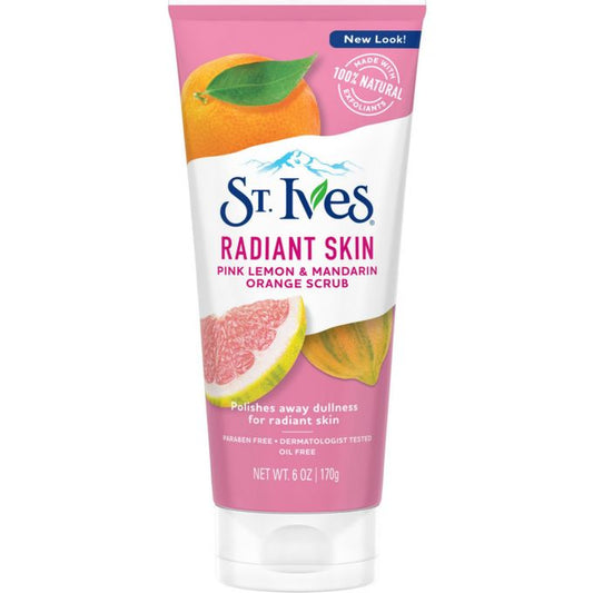 ST.IVES RADIANT PINK LEMON&ORANGE SCRUB 170G
