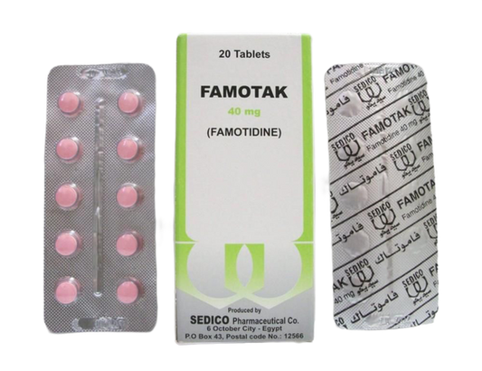 FAMOTAK 40 MG 20 TAB