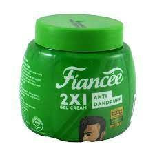 FIANCEE GEL CREAM 2X1 ANTI DANDRUFF 125L أخضر