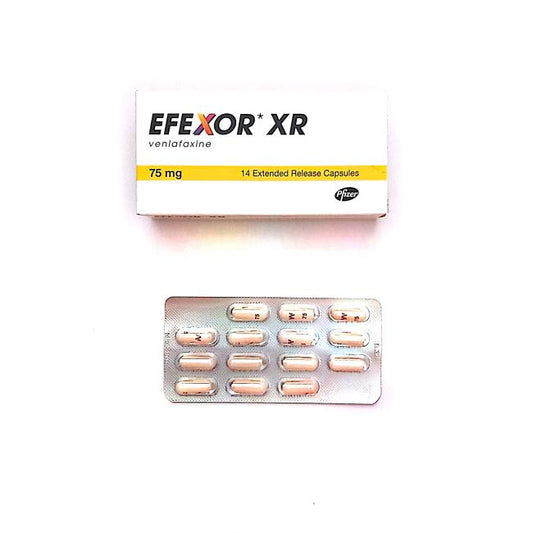 إيفكسور-XR 75 ملغ 14 قرصًا