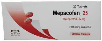 MEPACOFEN 25 MG 20 TABLETS