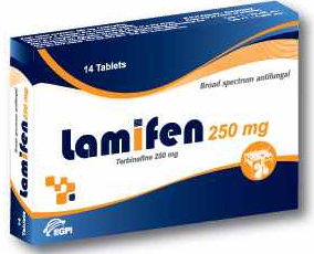LAMIFEN 250 MG 14 TAB
