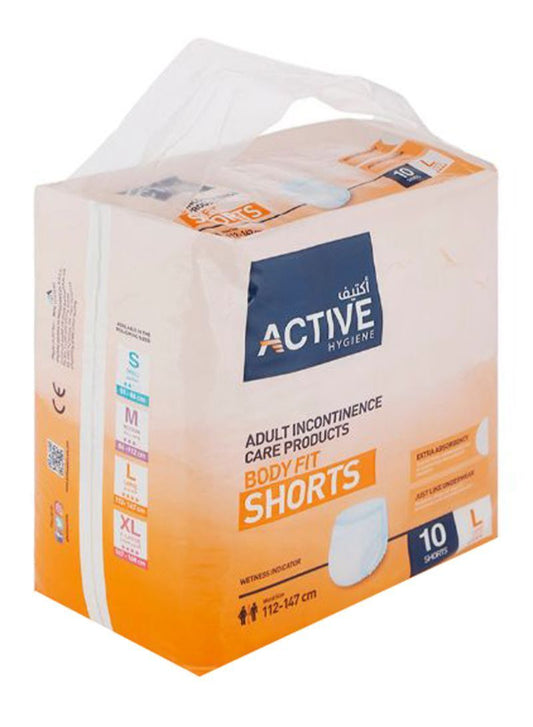 ACTIVE SHORTS LARGE 10 PCS
