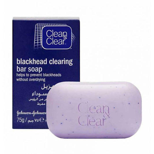 CLEAN&CLEAR BLACKHEAD CLEARING BAR SOAP 75G