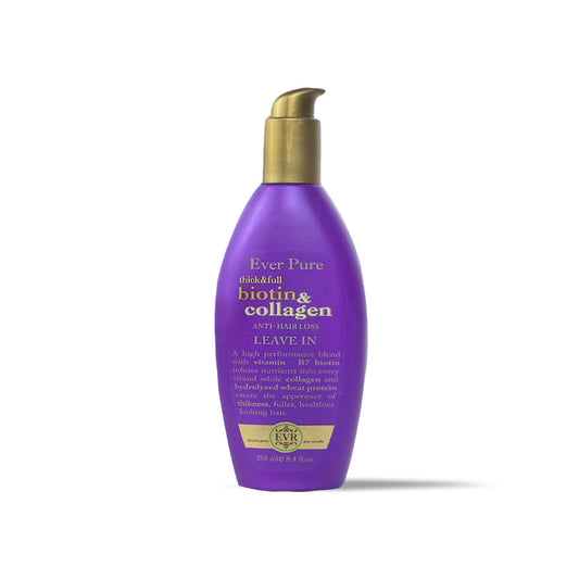 EVER PURE BIOTIN & COLLAGEN LEAVE IN 250ML