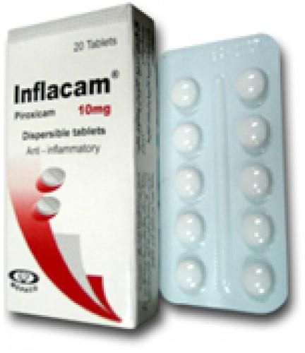 Inflacam 10Mg Dispersable 20Tab