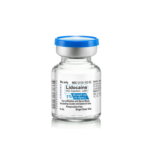 LIDOCAINE HCI INJECTION USP 5ML