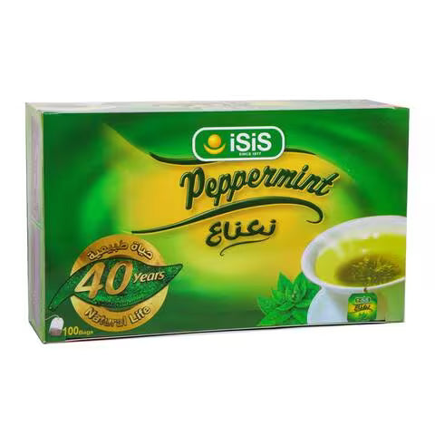 ISIS PEPPERMINT نعناع ايزيس 2 جم 100كيس