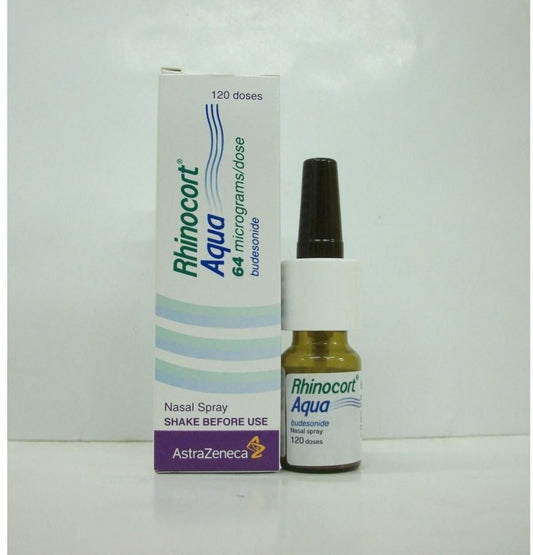 RHINOCORT AQUA 64MCG/DOSE 120DOSE